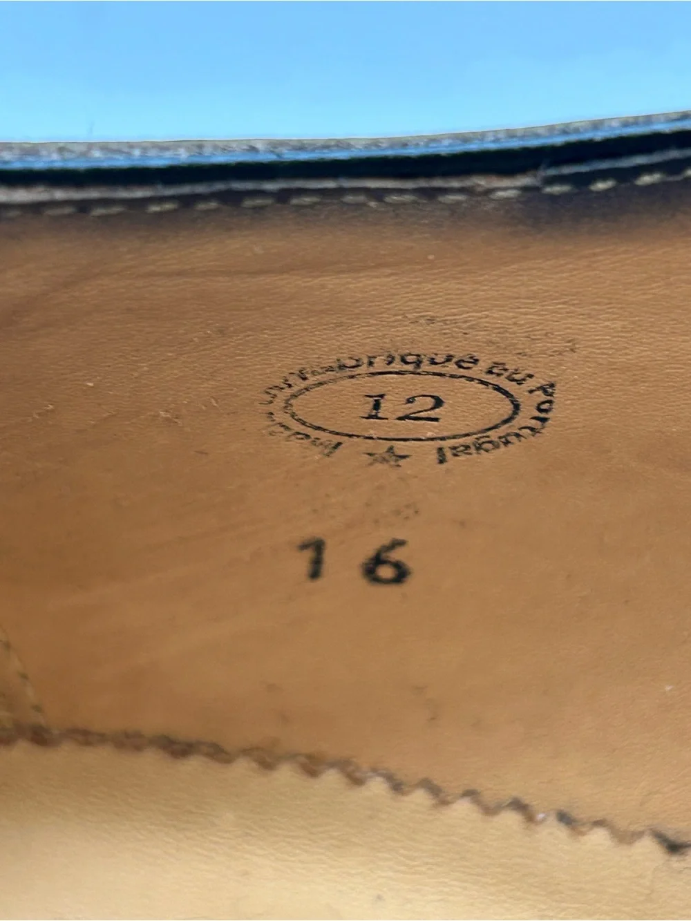 John Fluevog Two-Tone Leather Oxfords in Black and Brown size 12